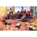 Reproducción, Cuadro, Las rosas de Heliogabalus, Alma-Tadema, algomasquearte