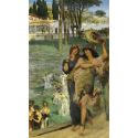 Reproducción, Cuadro, En el camino, Alma-Tadema