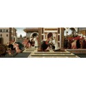 El último milagro y muerte de San Cenobio, Botticelli