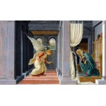 Reproduccion, Cuadro, La Anunciacion, Botticelli