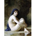 Desnudo sentada, Bouguereau