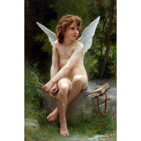Amor en la mirada, Bouguereau, Algomasquearte