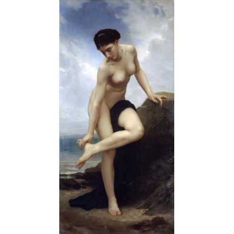 Después del baño, Bouguereau, Algomasquearte