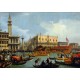 Regreso de Bucentaur, Canaletto, Algomasquearte